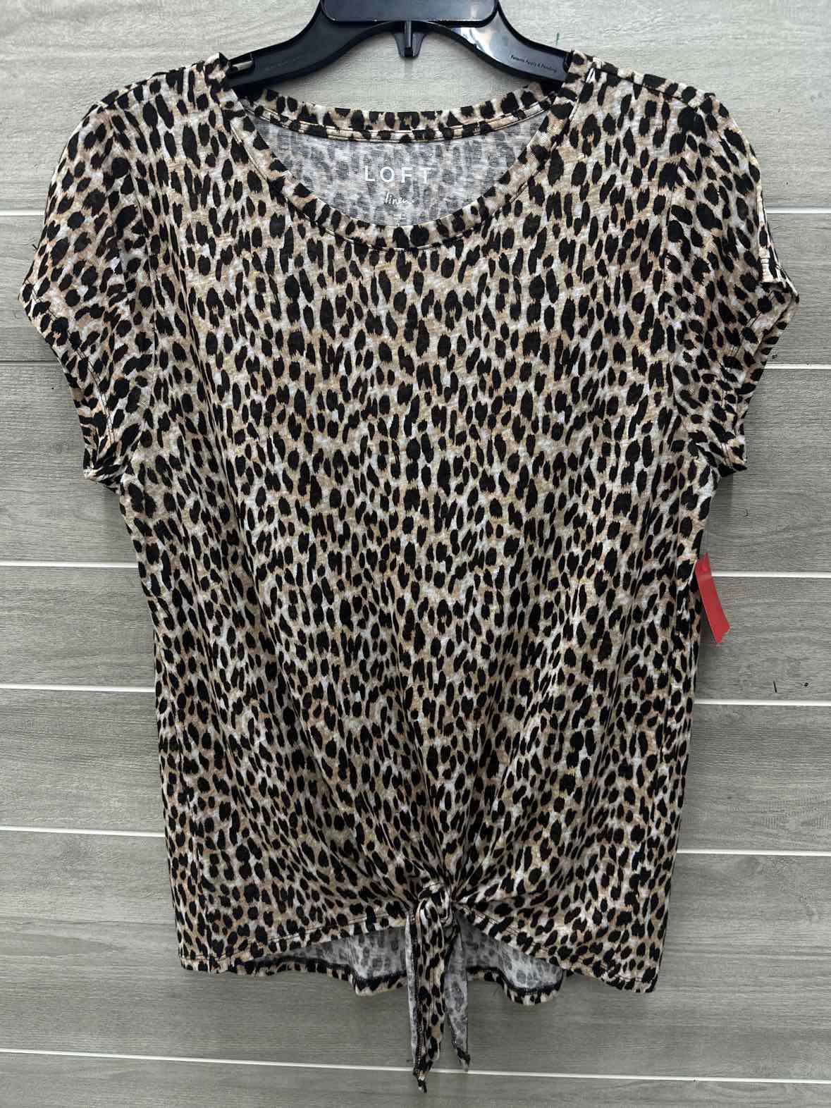 LOFT Size L Tan Womens Shirt