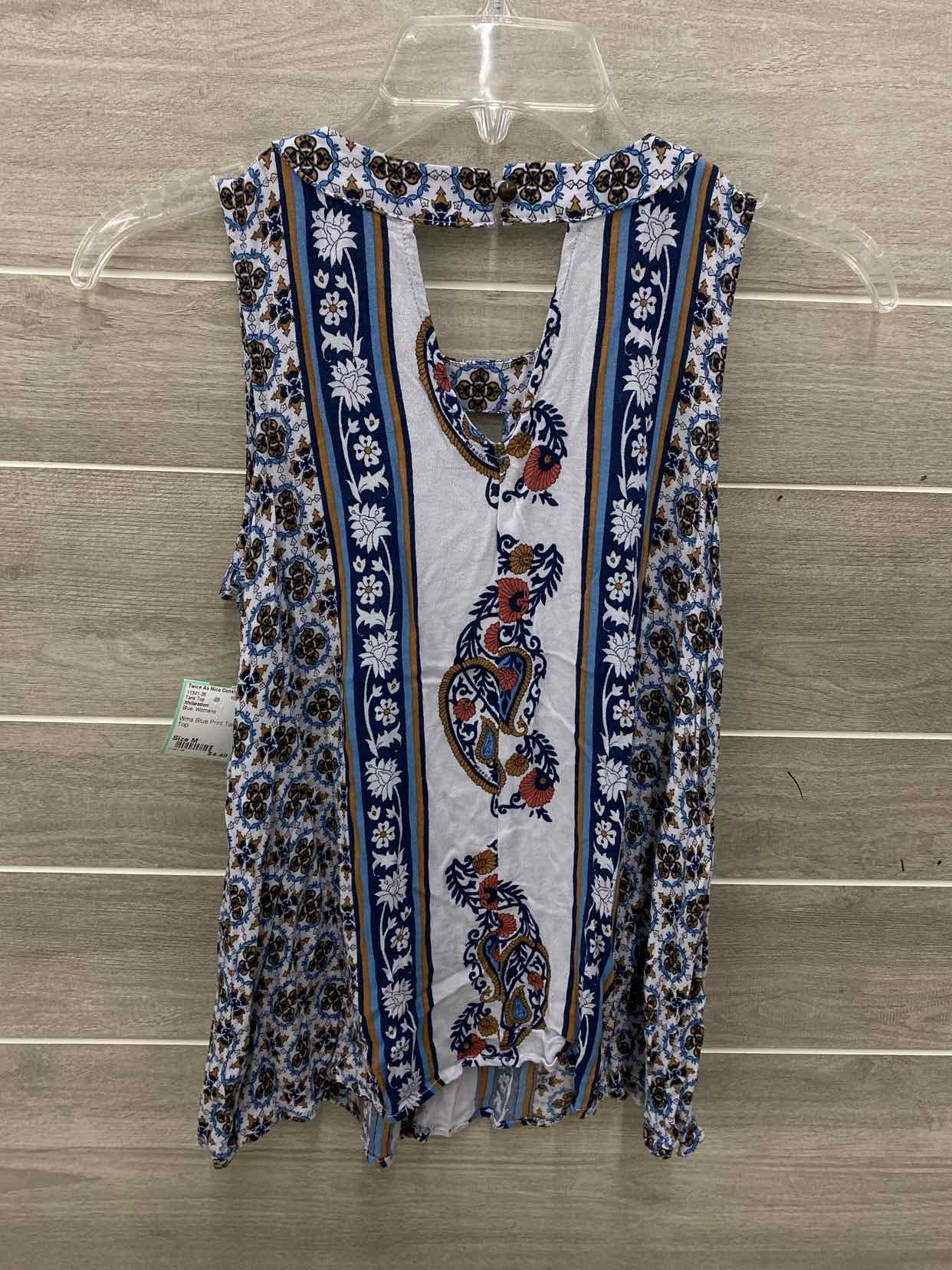 Xhilaration Blue Womens Size M Tank Top