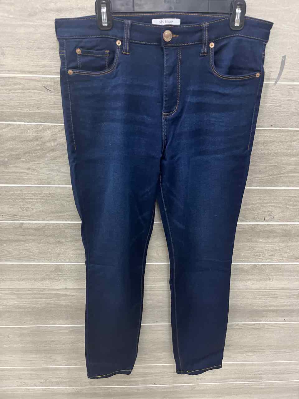 STS Blue Womens Women Size 12 Long Jeans