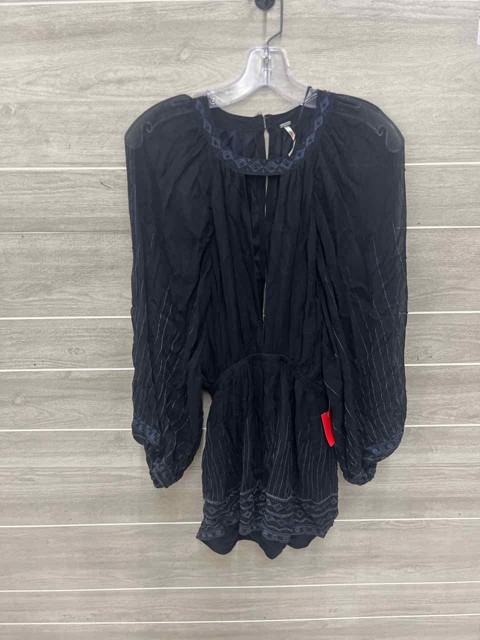 Free People Size XS/S Black Womens Romper