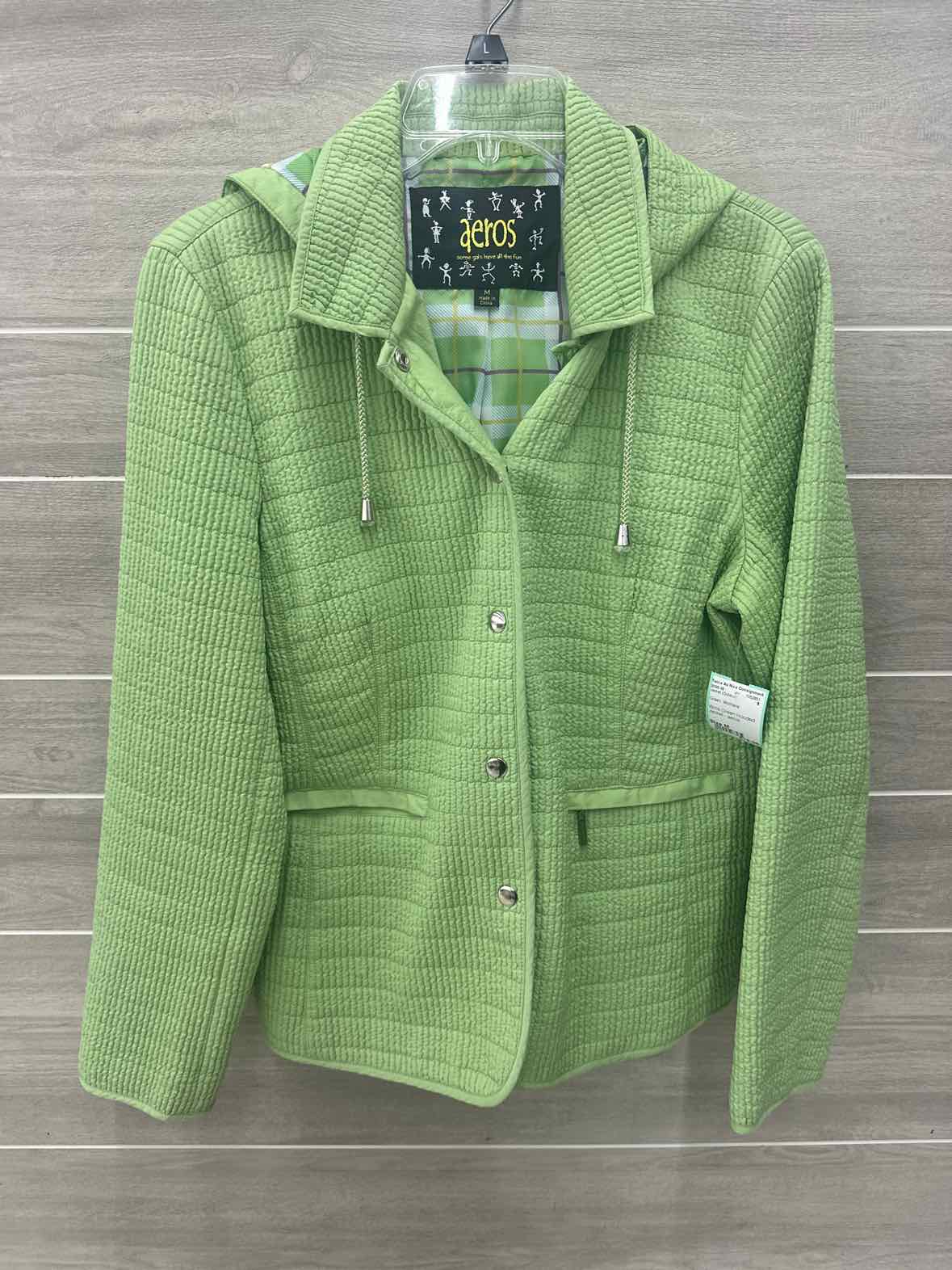 Green Womens Size M Jacket (Outdoor)