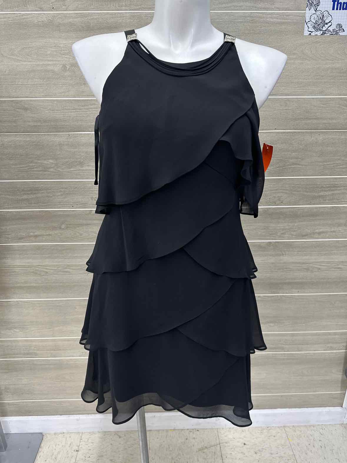 SL Fashion Black Womens Women Size 14 Dress