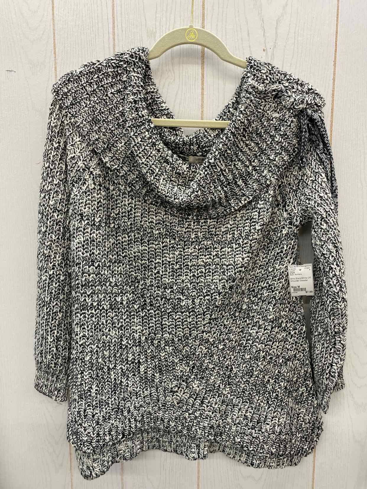 Umgee Black Womens Size M Sweater