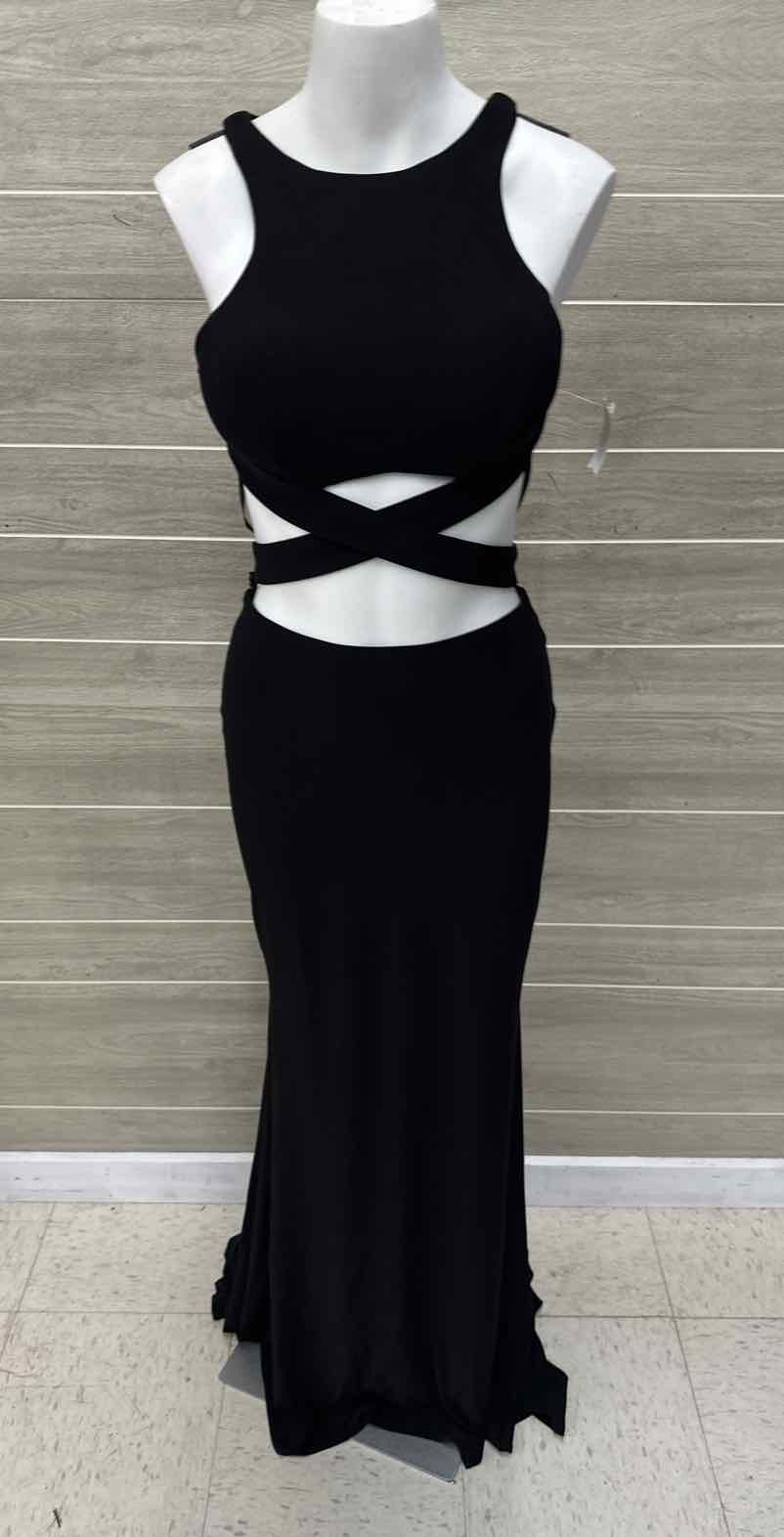 ALYCE Size 2 Black Womens Gown/Evening Wear