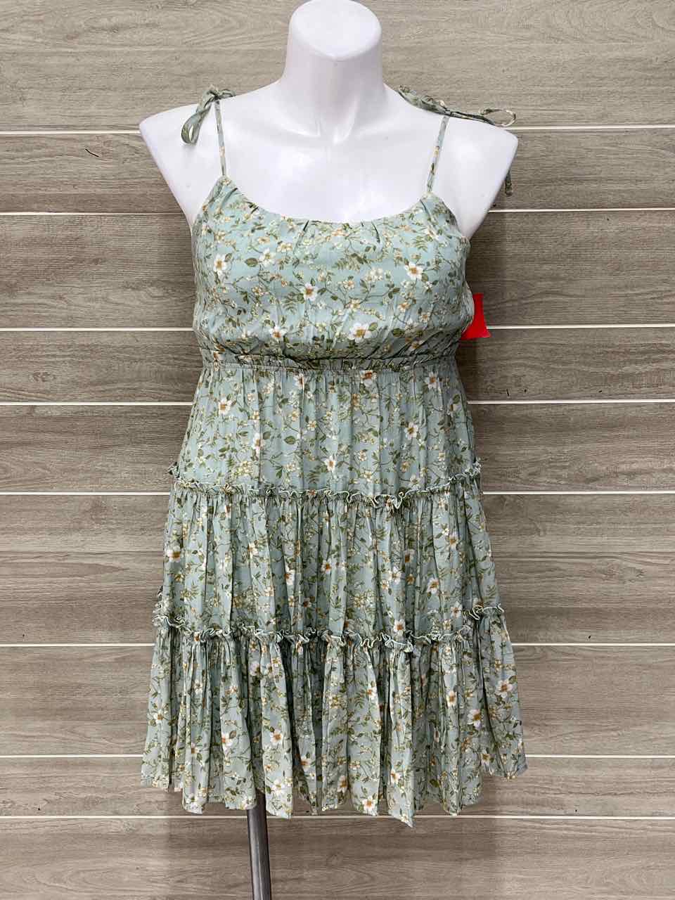 Green Womens Women Size 10/12 Dress