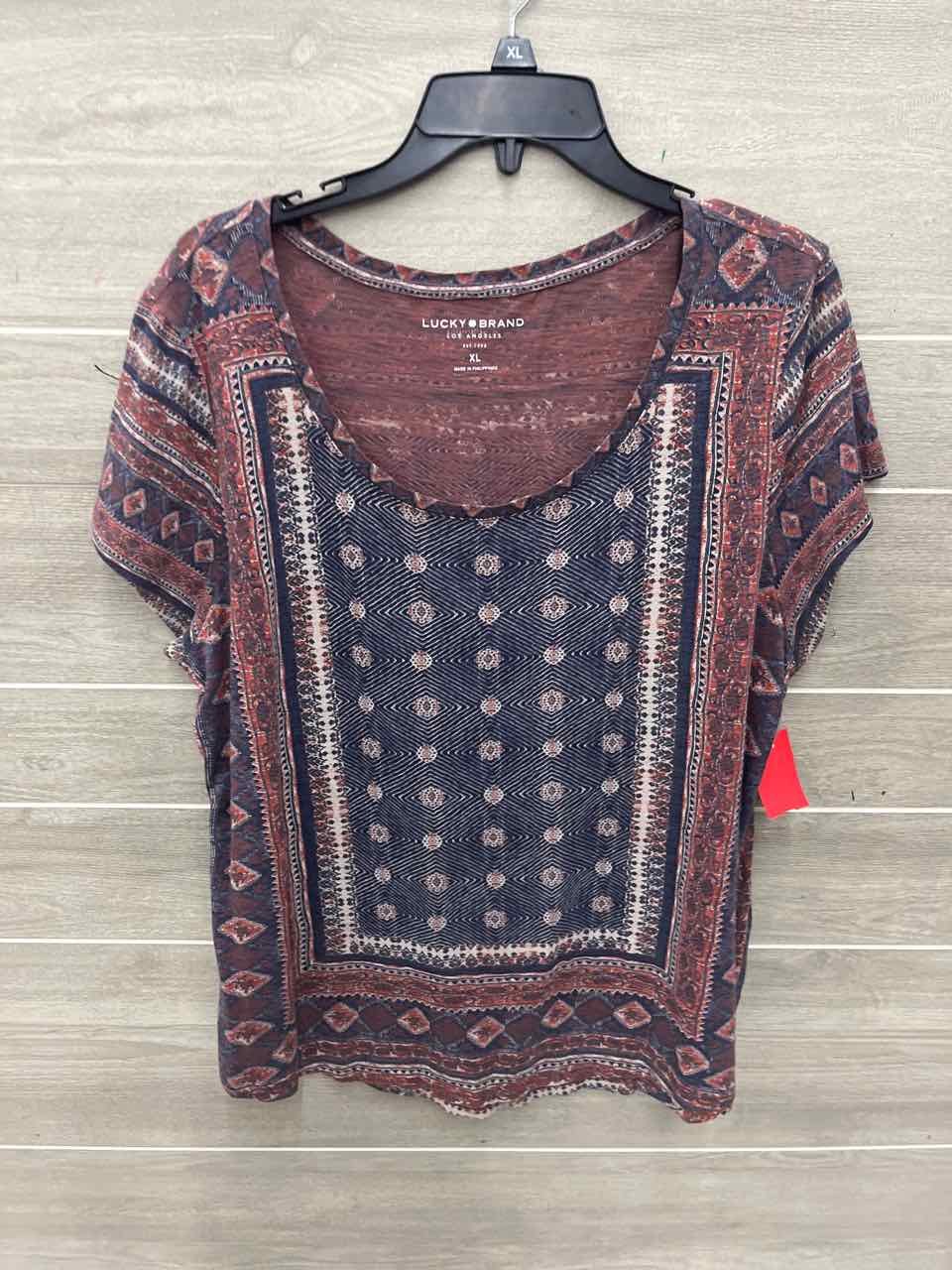 Lucky Size XL Blue Womens Shirt