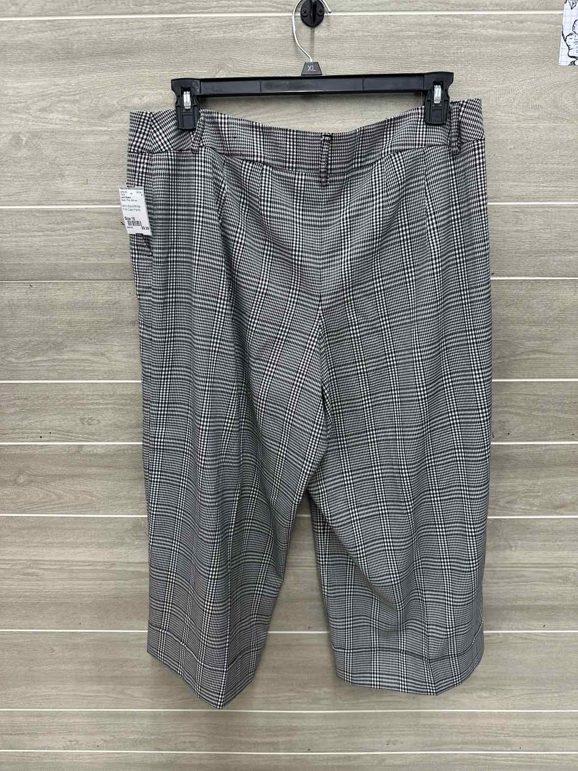 Lane Bryant Size 16 Black Plus Pants