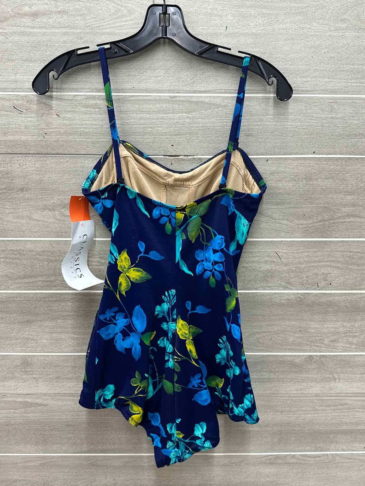 Jantzen Size 14 Blue Womens Swimsuit