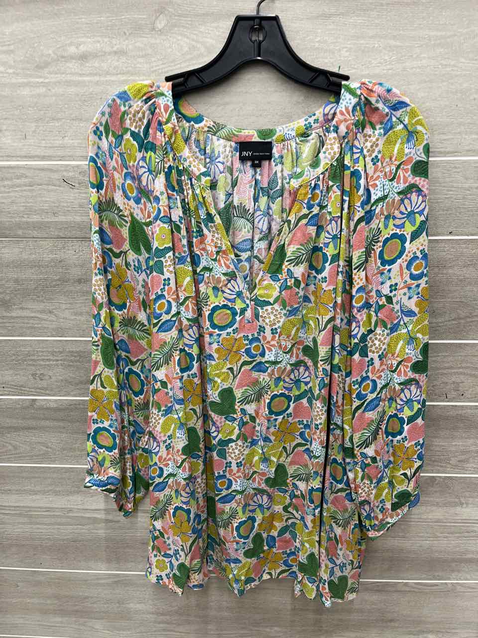 JNY Size 3X Multi-Color Plus Shirt