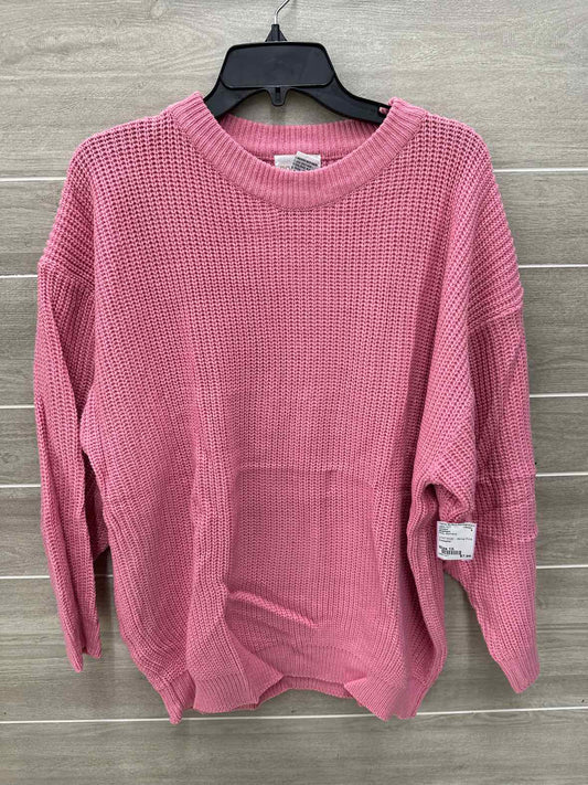 Roamans Pink Womens Size 1X Sweater