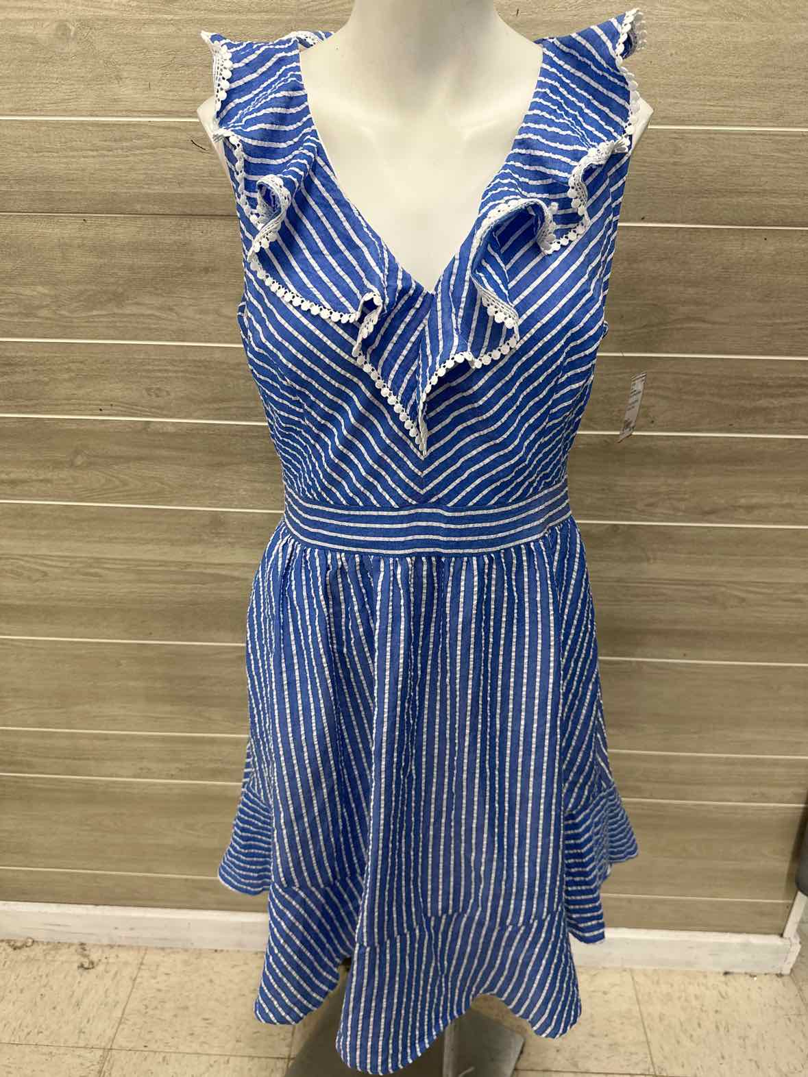 Julia Jordan Size 8 Blue Womens Dress