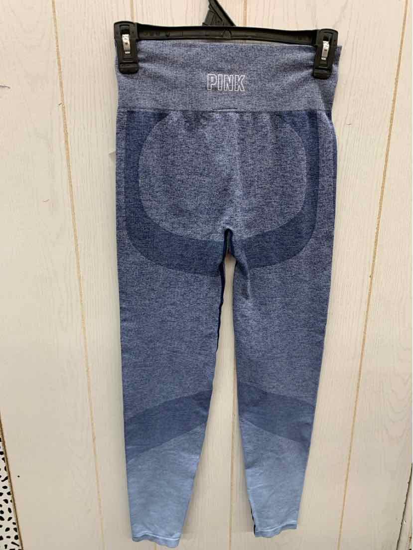 PINK Blue Womens Size Small Leggings