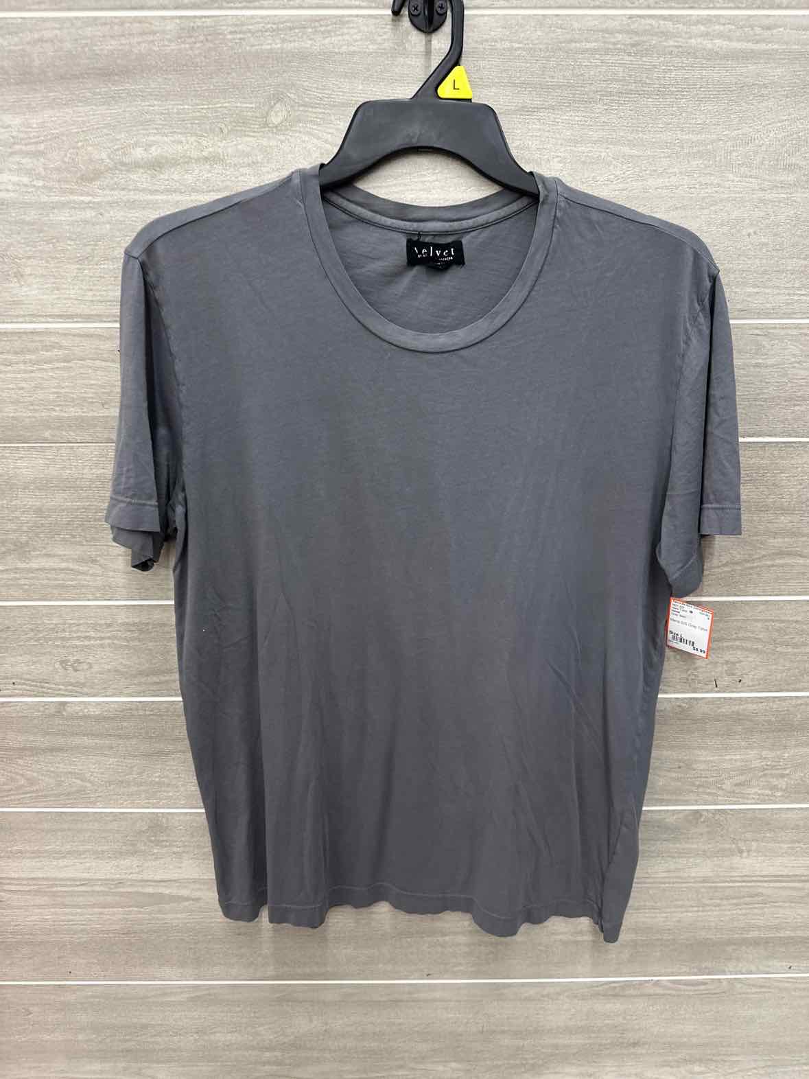 Velvet Size L Men Mens T-shirt