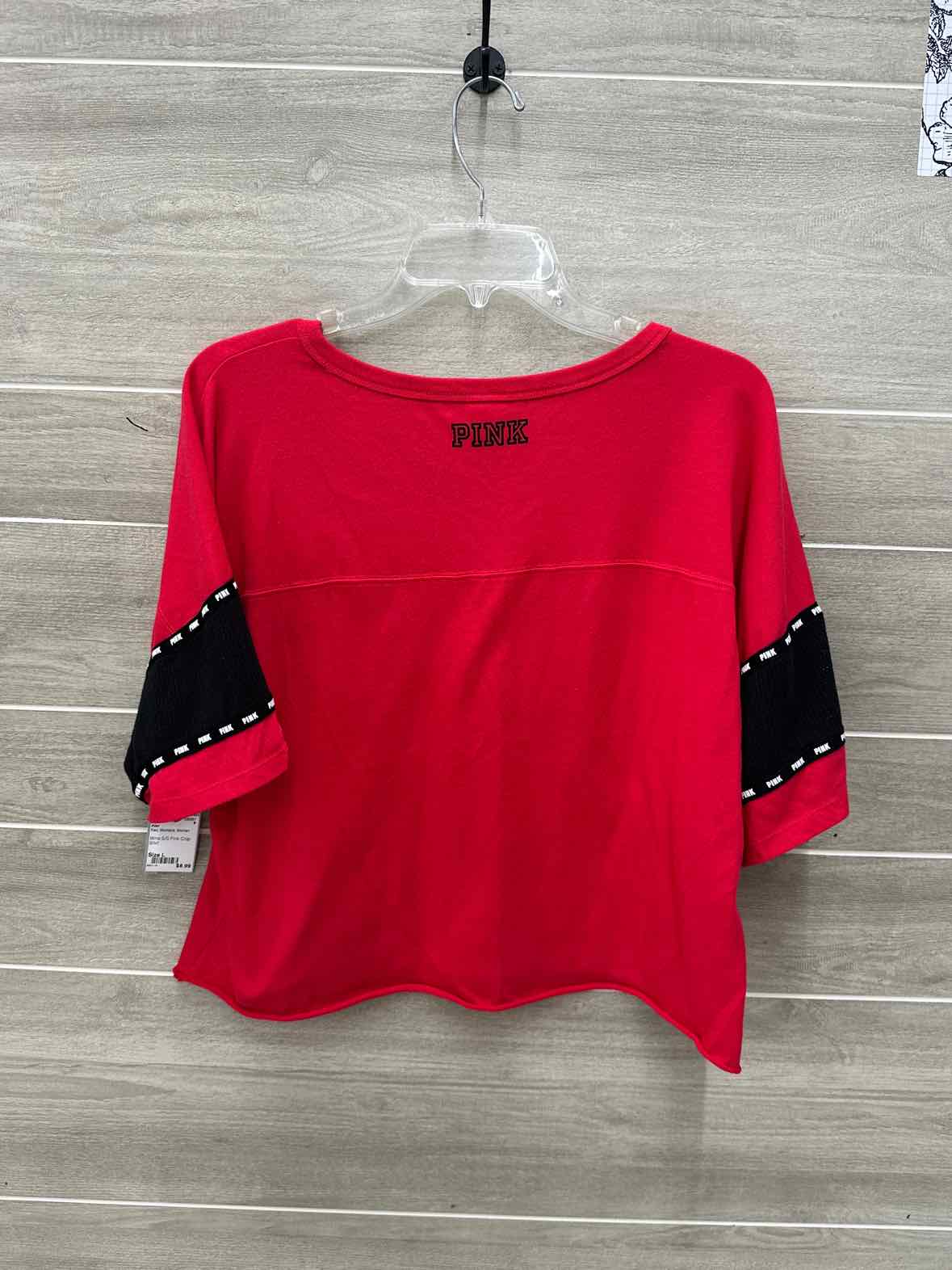 PINK Red Womens Women Size L Shirt