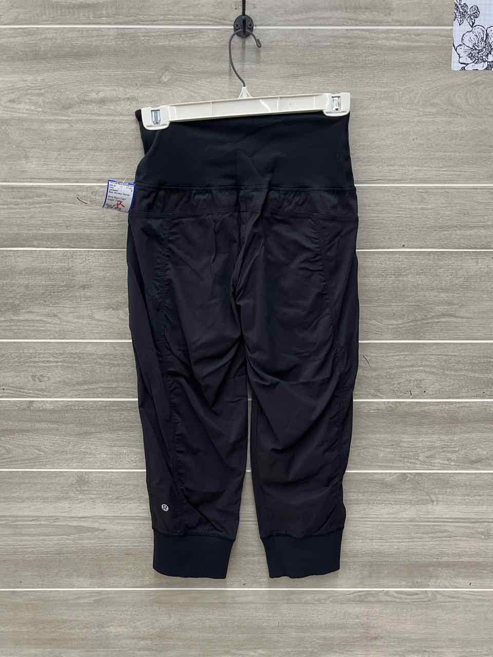 Lululemon Size 4 Black Womens Pants