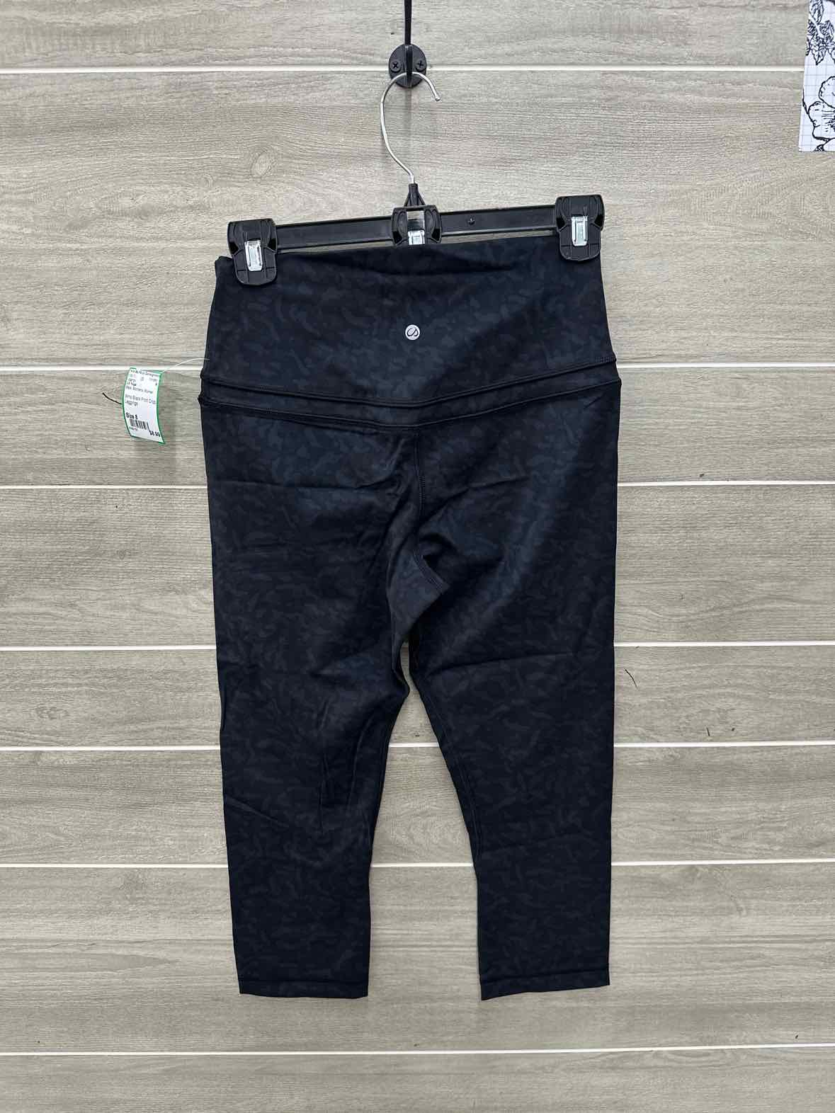 Crz Yoga Size 8 Black Womens Leggings