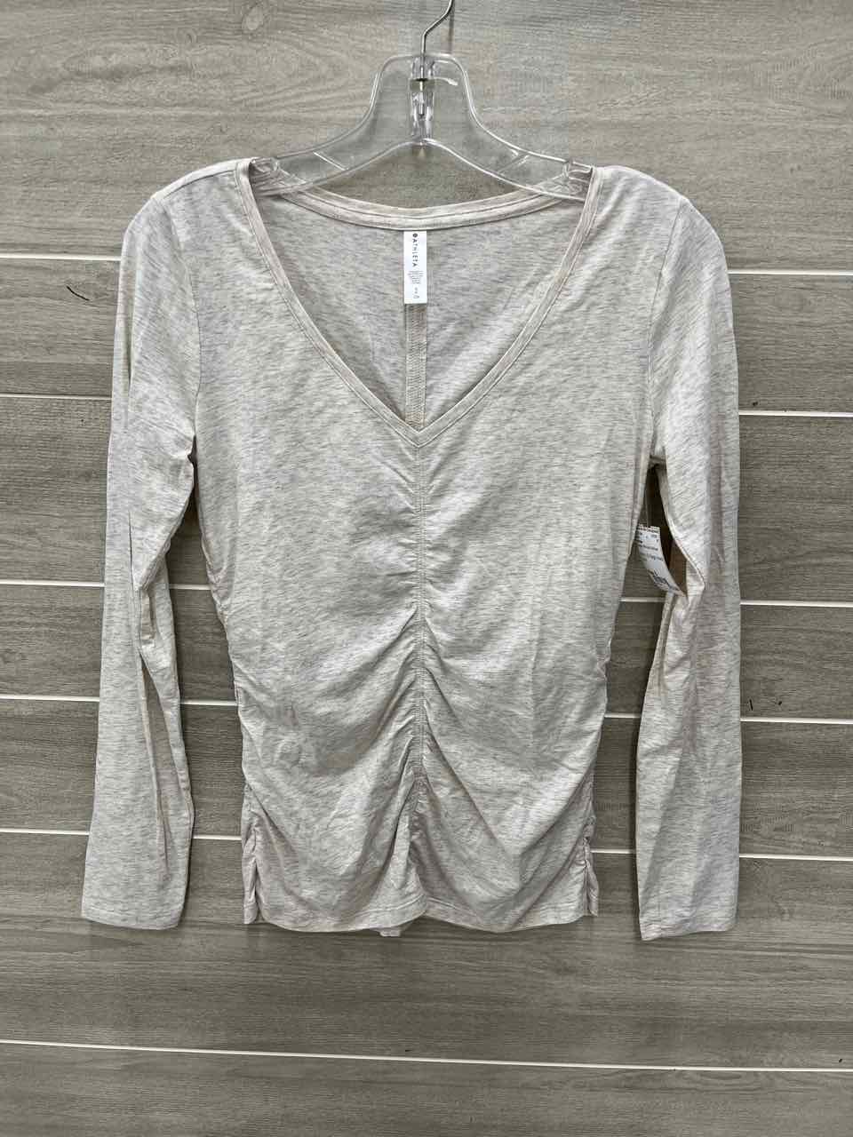 Athleta Size S Beige Womens Shirt