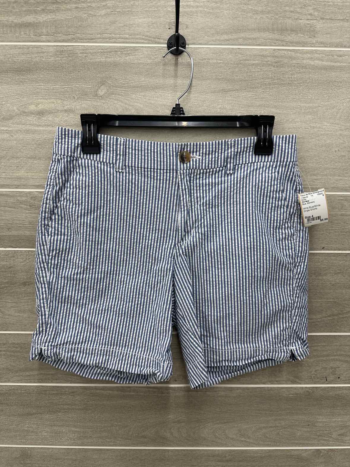 Old Navy Blue Womens Size 4 Shorts