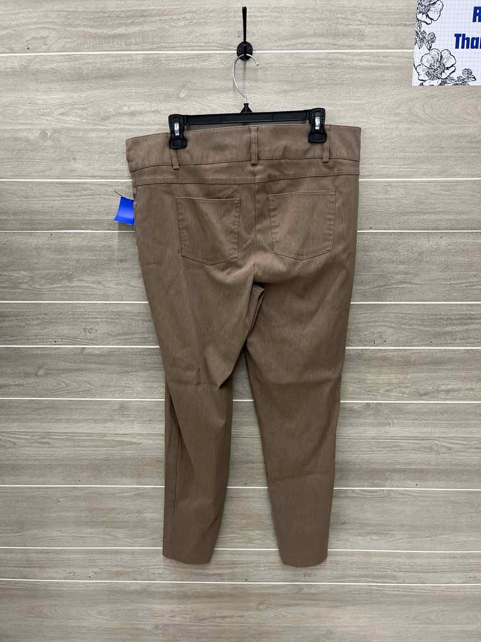 Maurices Size 14/16 Brown Womens Pants
