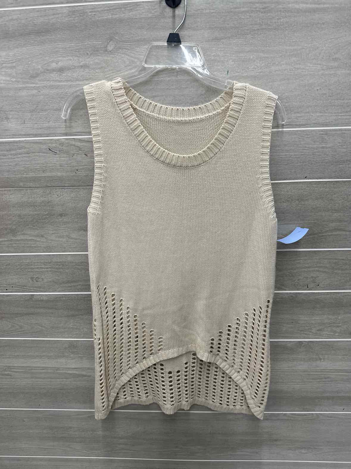 Size S/M Cream Womens Tank Top