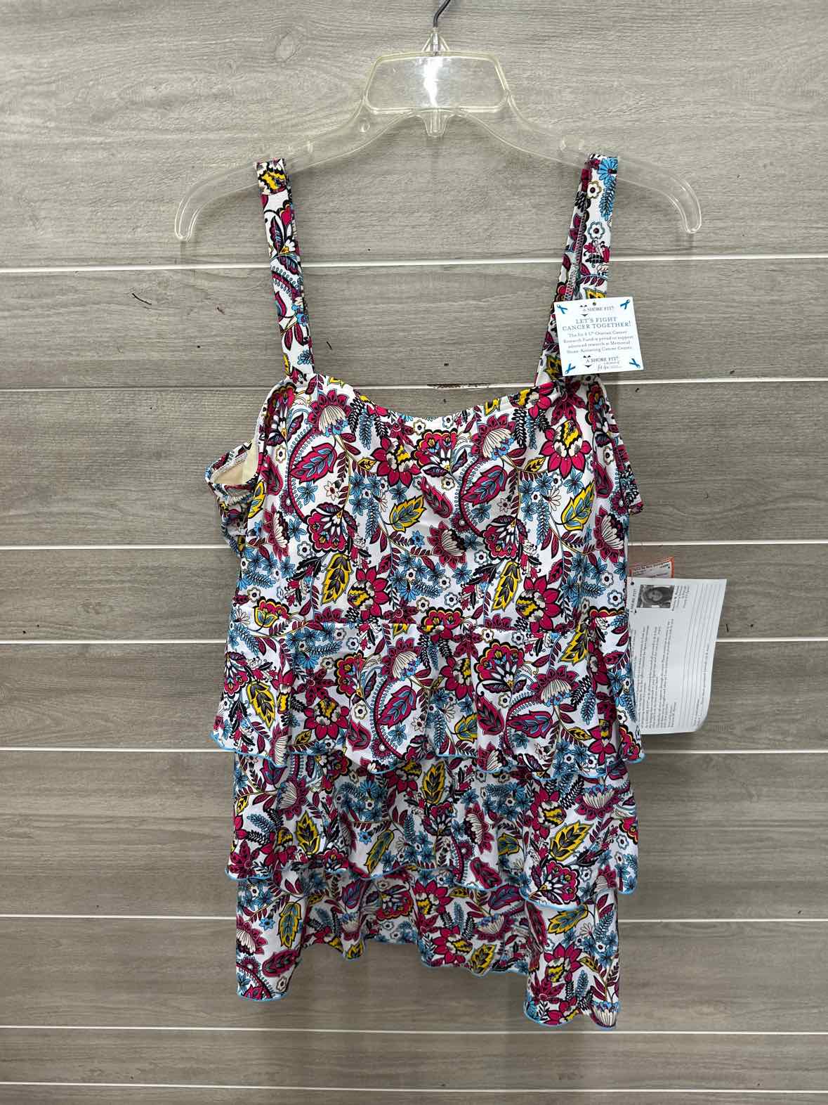 Size 24W Multi-Color Plus Swimsuit