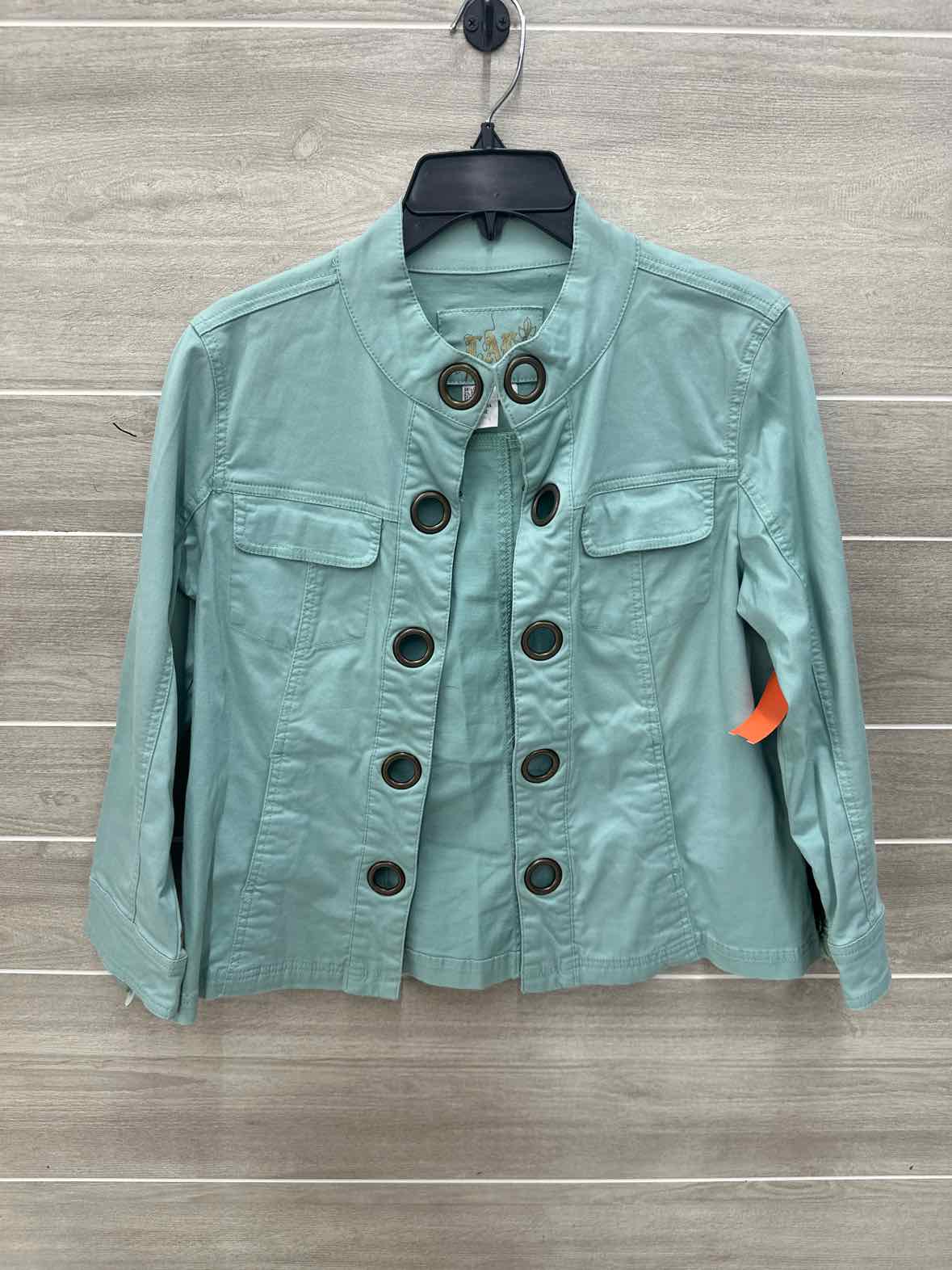 Green Womens Women Size 6 Blazer