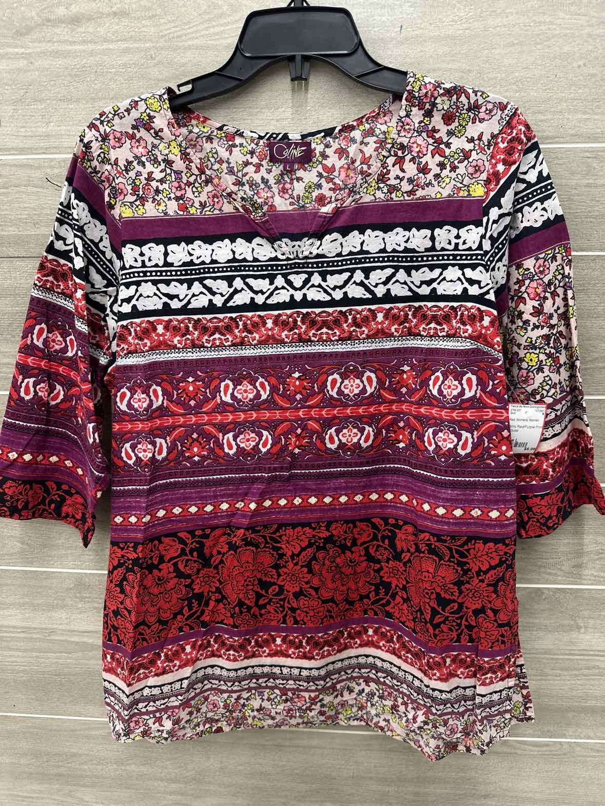 Size L Red Womens Shirt