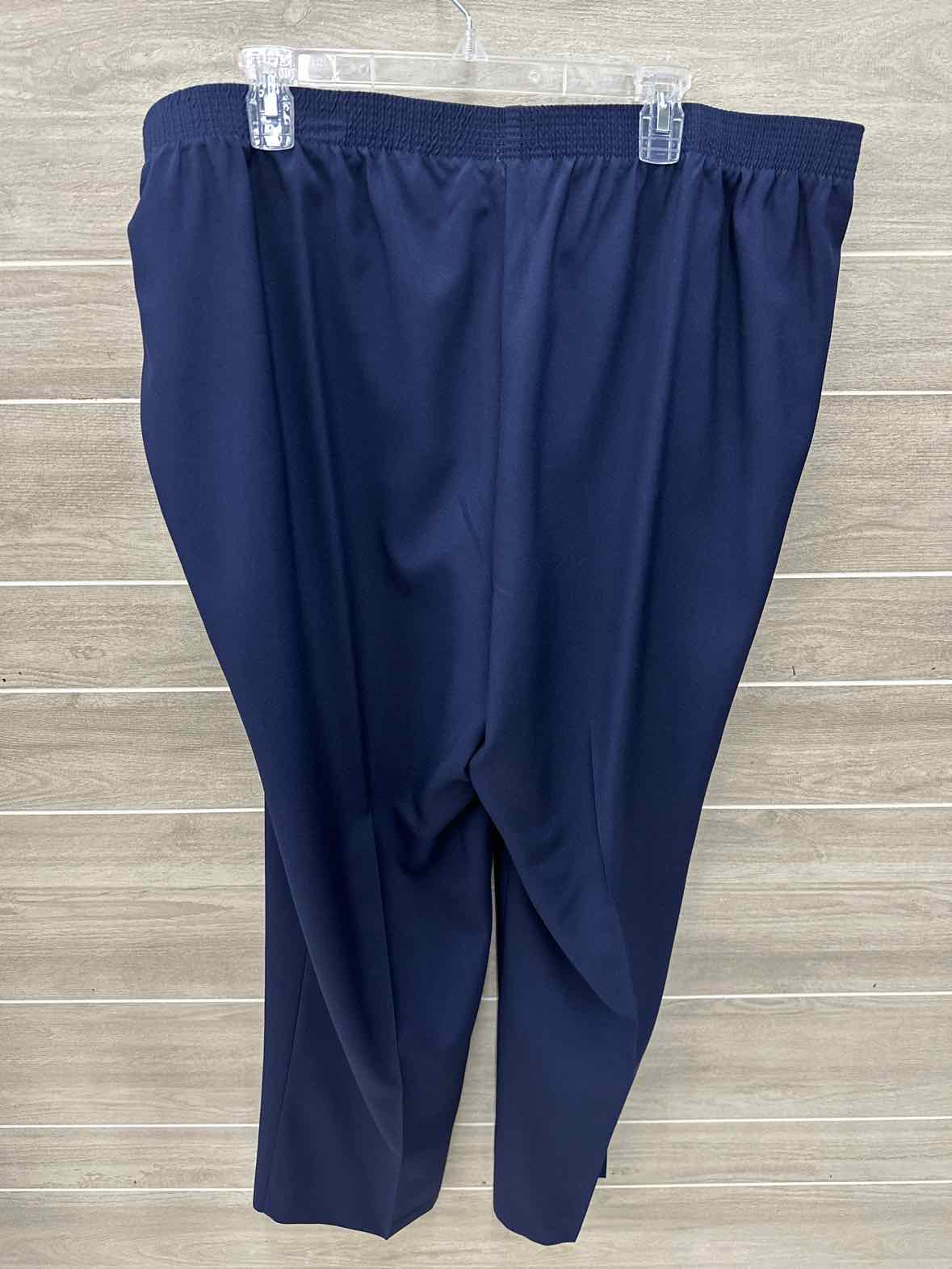 Alia Navy Womens Size 22W Pants
