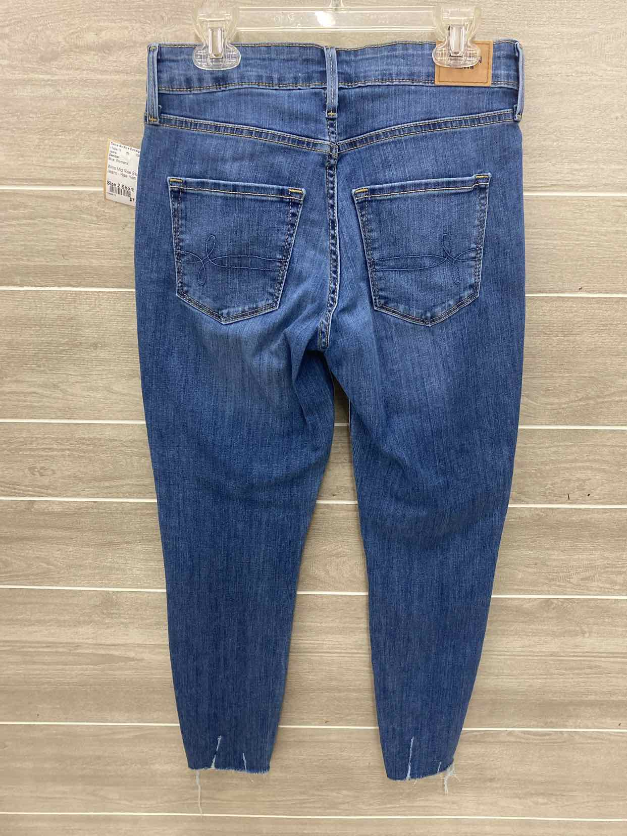 Denizen Blue Womens Size 2 Short Jeans