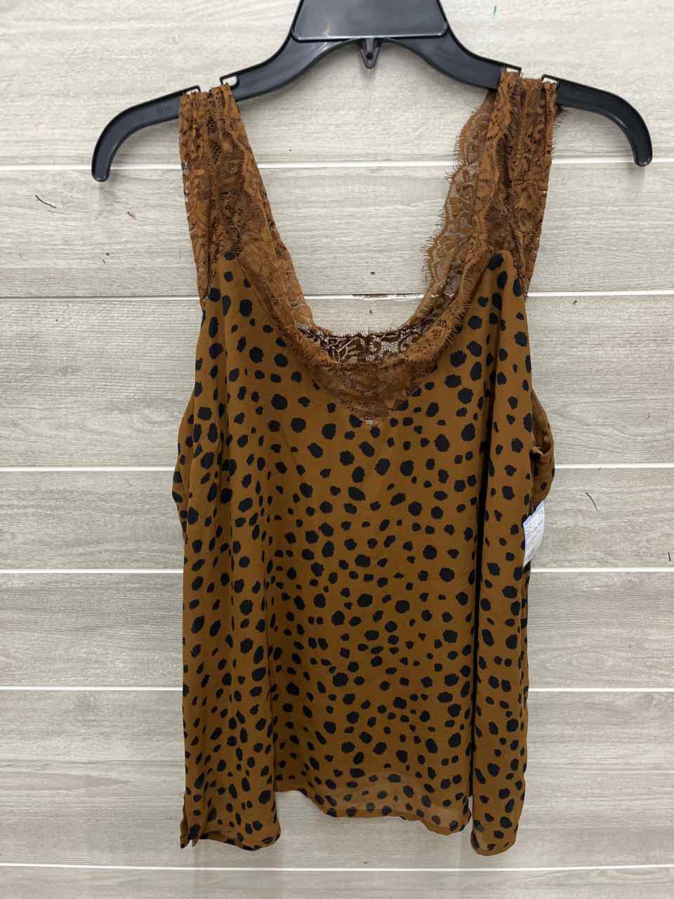 Umgee Size S/M Brown Womens Tank Top