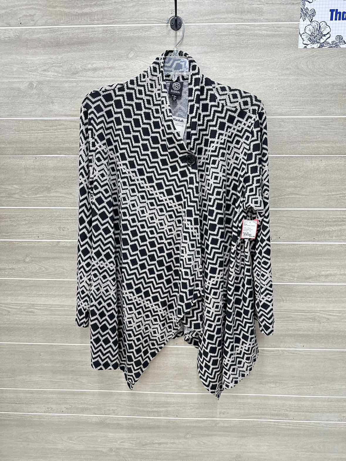 Bobeau Gray Womens Women Size 3X Shirt