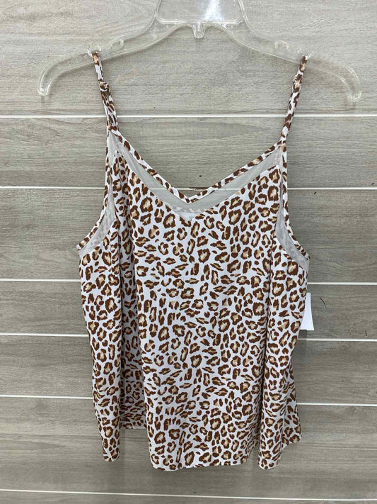 Nine West Brown Womens Size XL Tank Top
