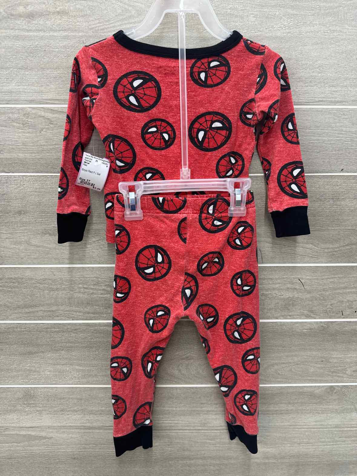 Marvel Boys Size 3T Pajamas