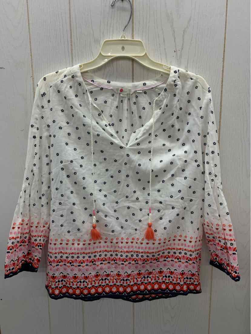 Boden White Womens Size 6 Shirt