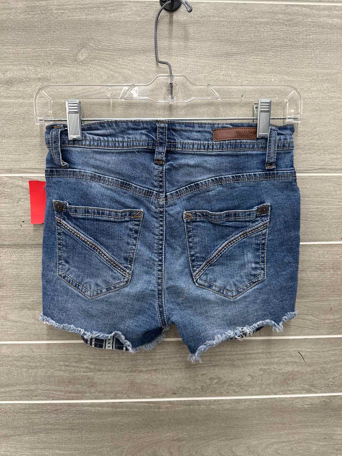 WallFlower Size 1 Blue Junior Shorts