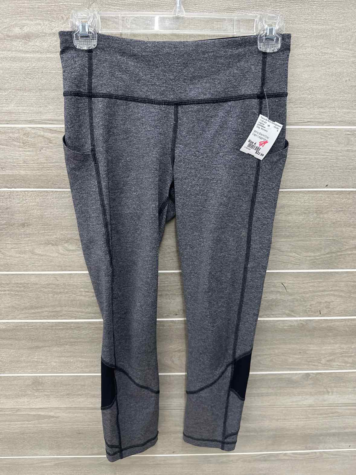 Lululemon Gray Womens Size 4 Leggings