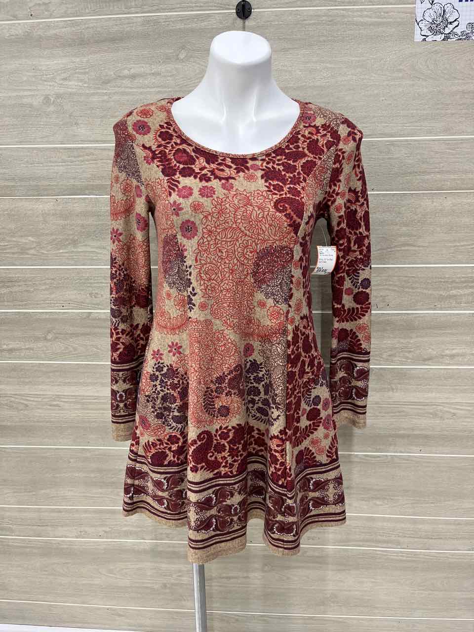 Papillon Tan Womens Women Size 4 Dress