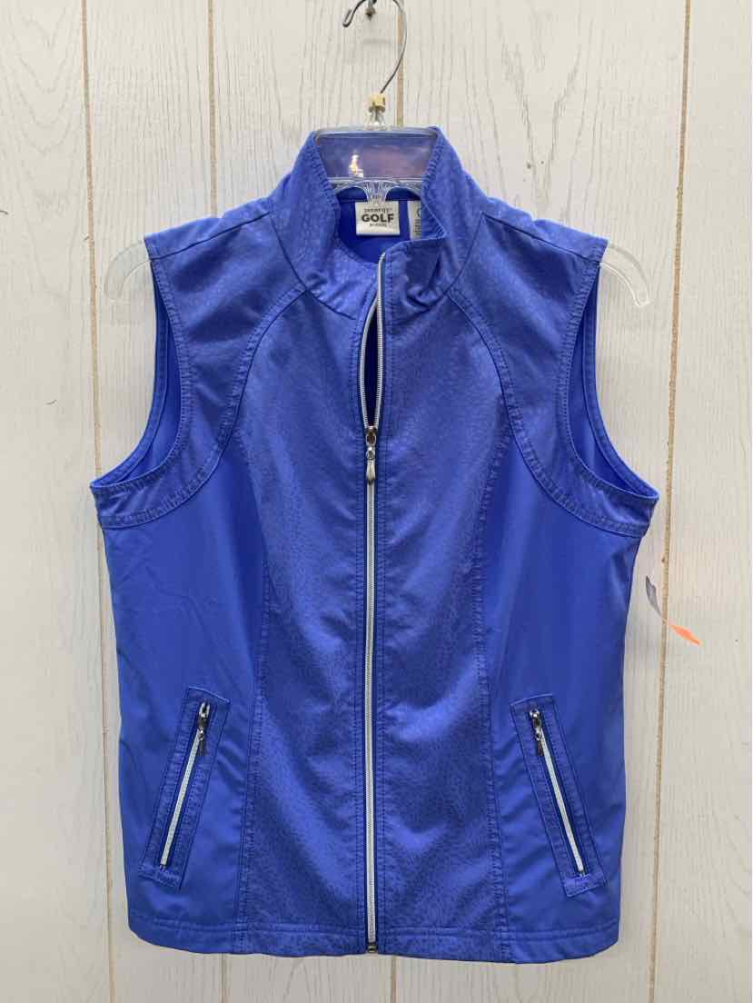 Chico's Blue Womens Size Small Vest