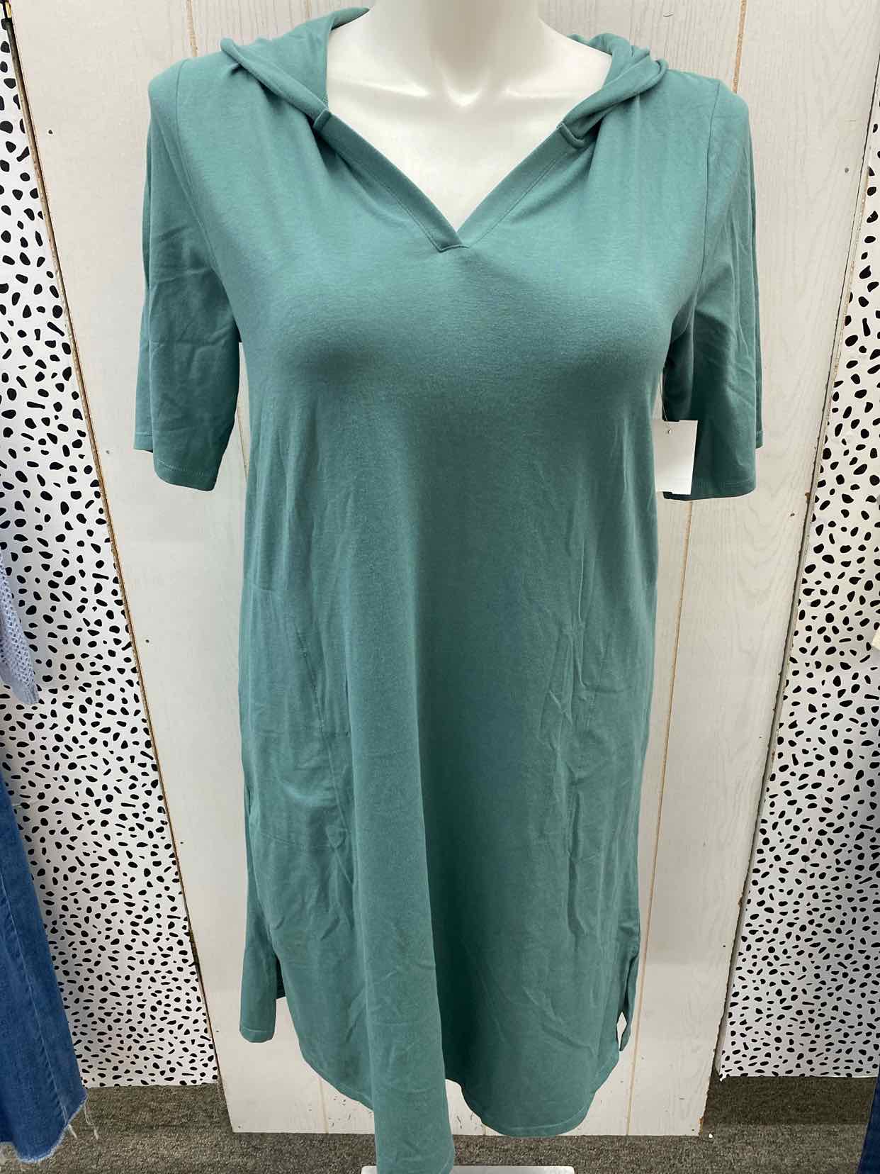 Cuddl Duds Green Womens Size 10 Dress