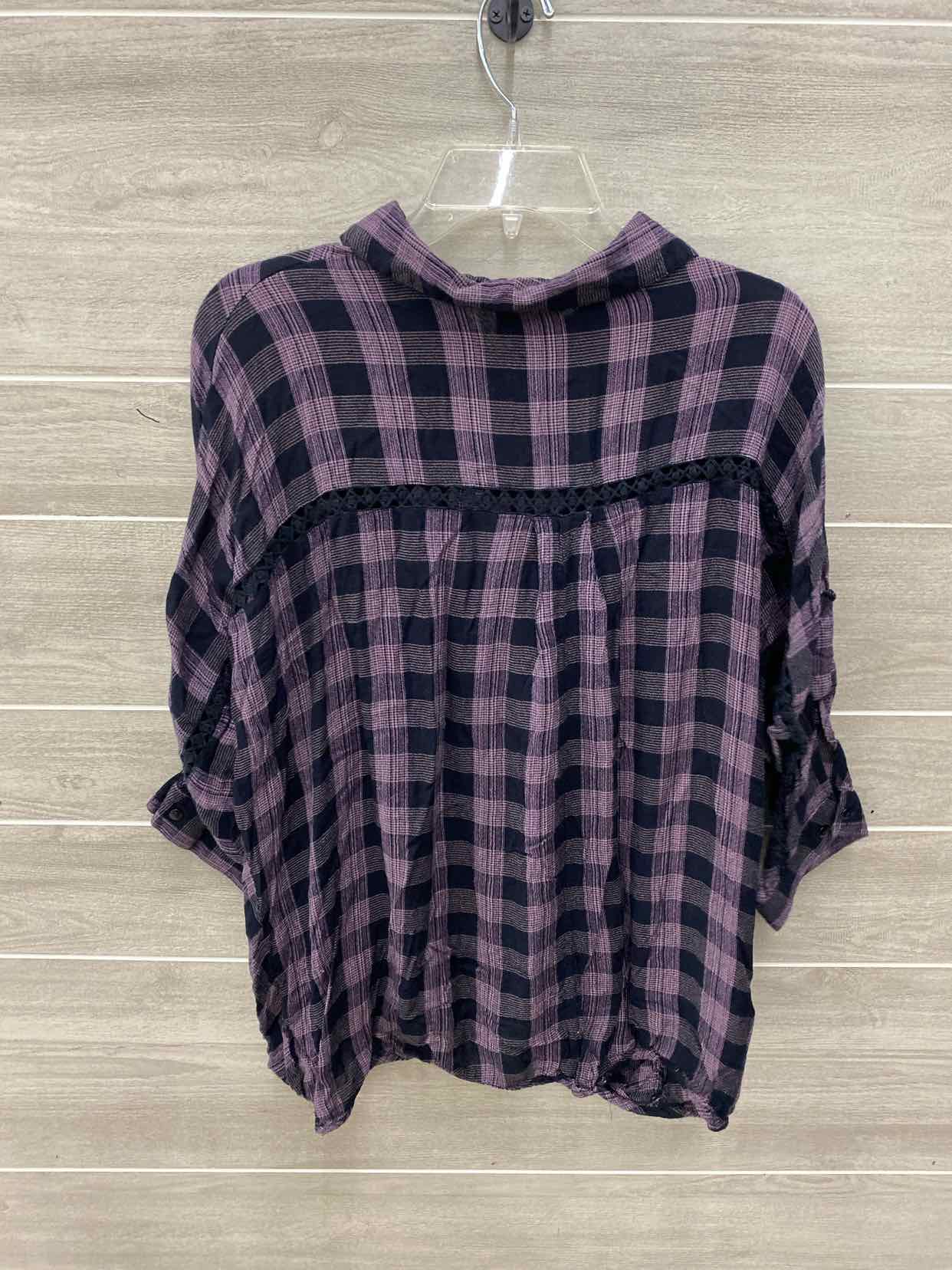 Angie Purple Womens Size Small Shirt