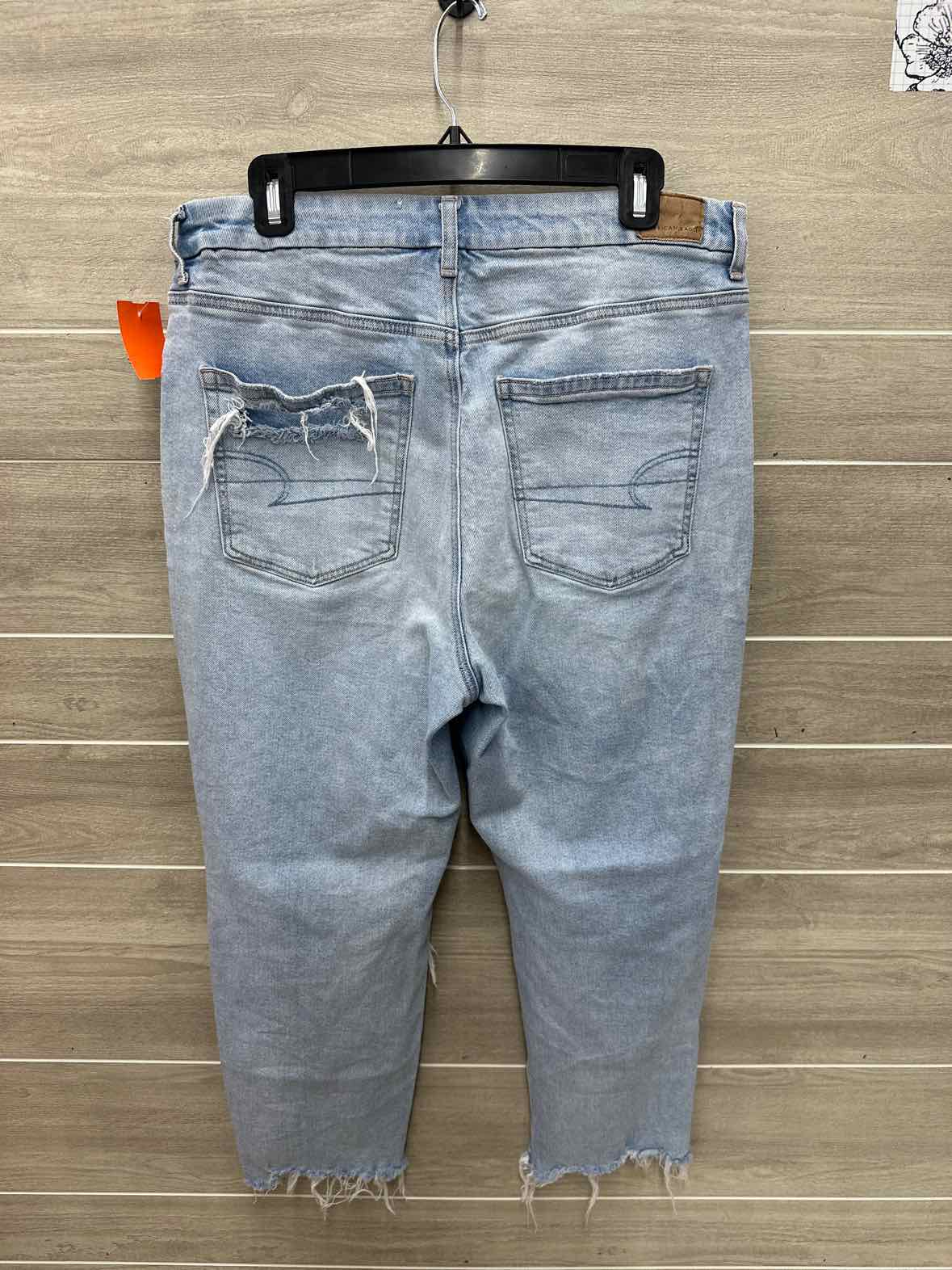 American Eagle Size 14 Short Blue Womens Jeans