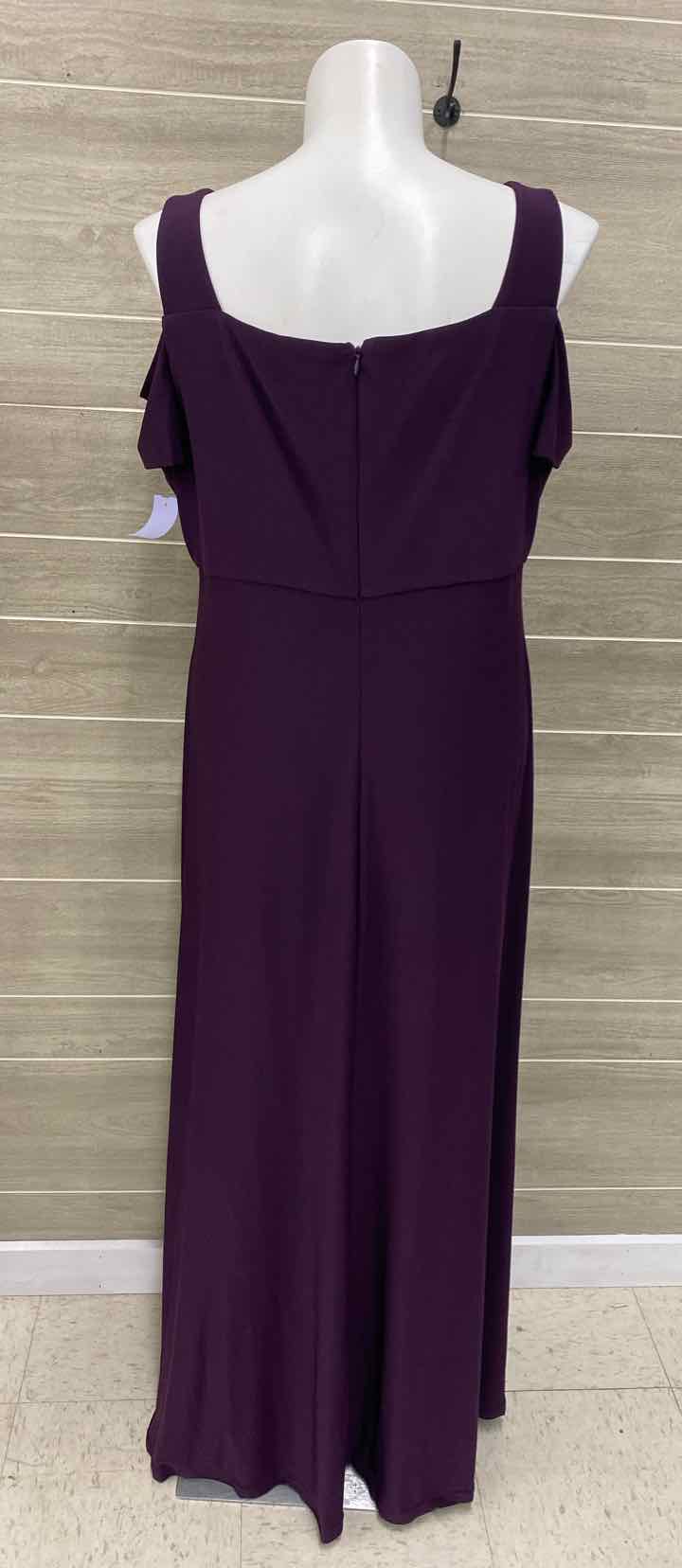 Purple Womens Size 20W Dress