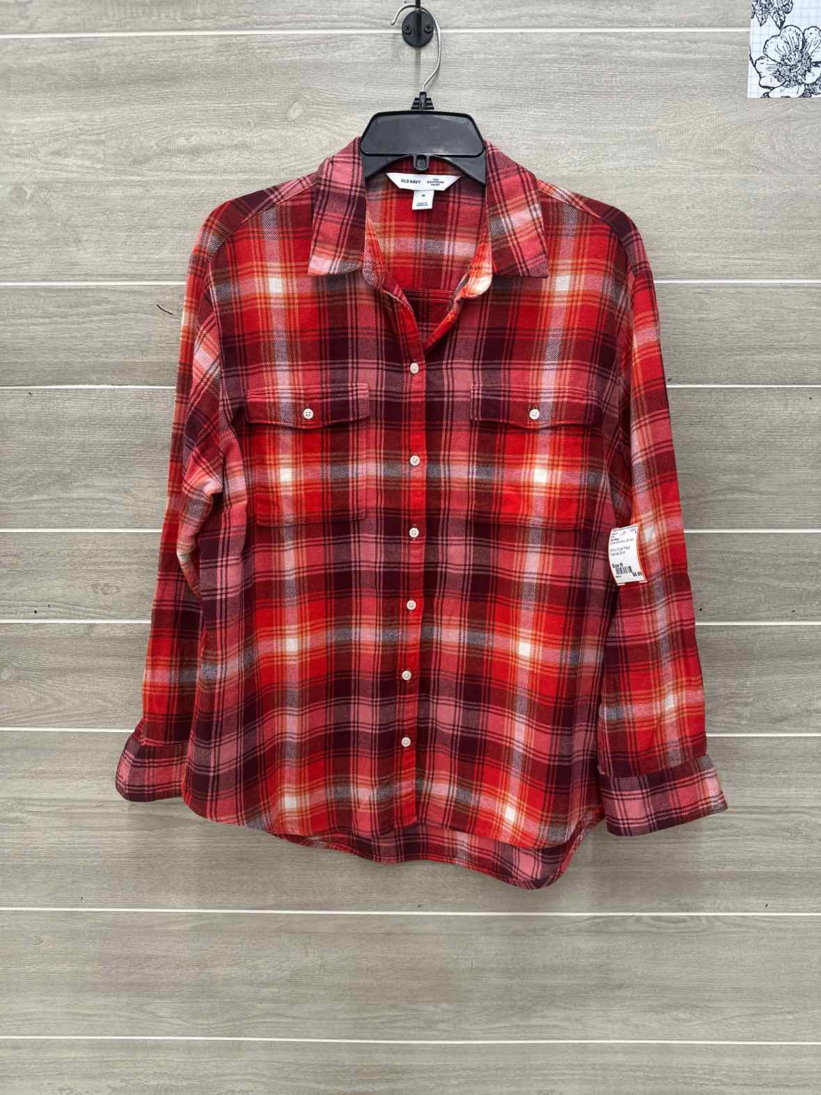Old Navy Coral Womens Women Size M Shirt