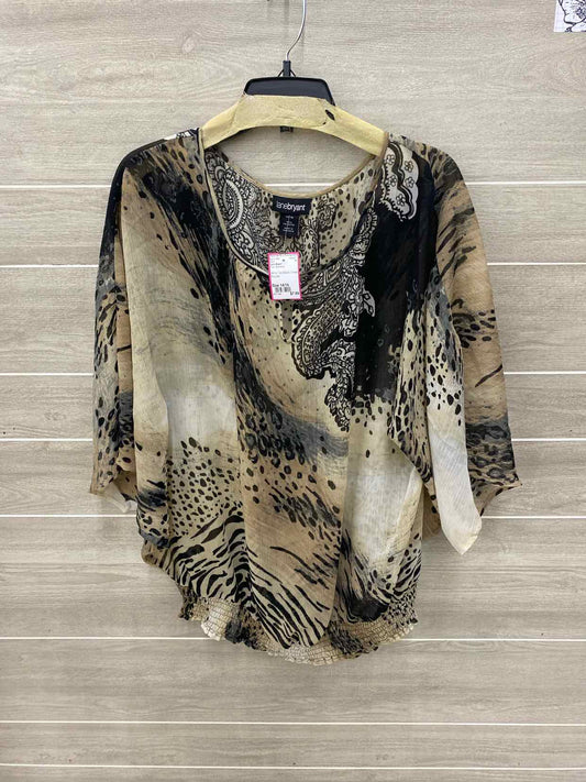 Lane Bryant Tan Womens Size 14/16 Shirt