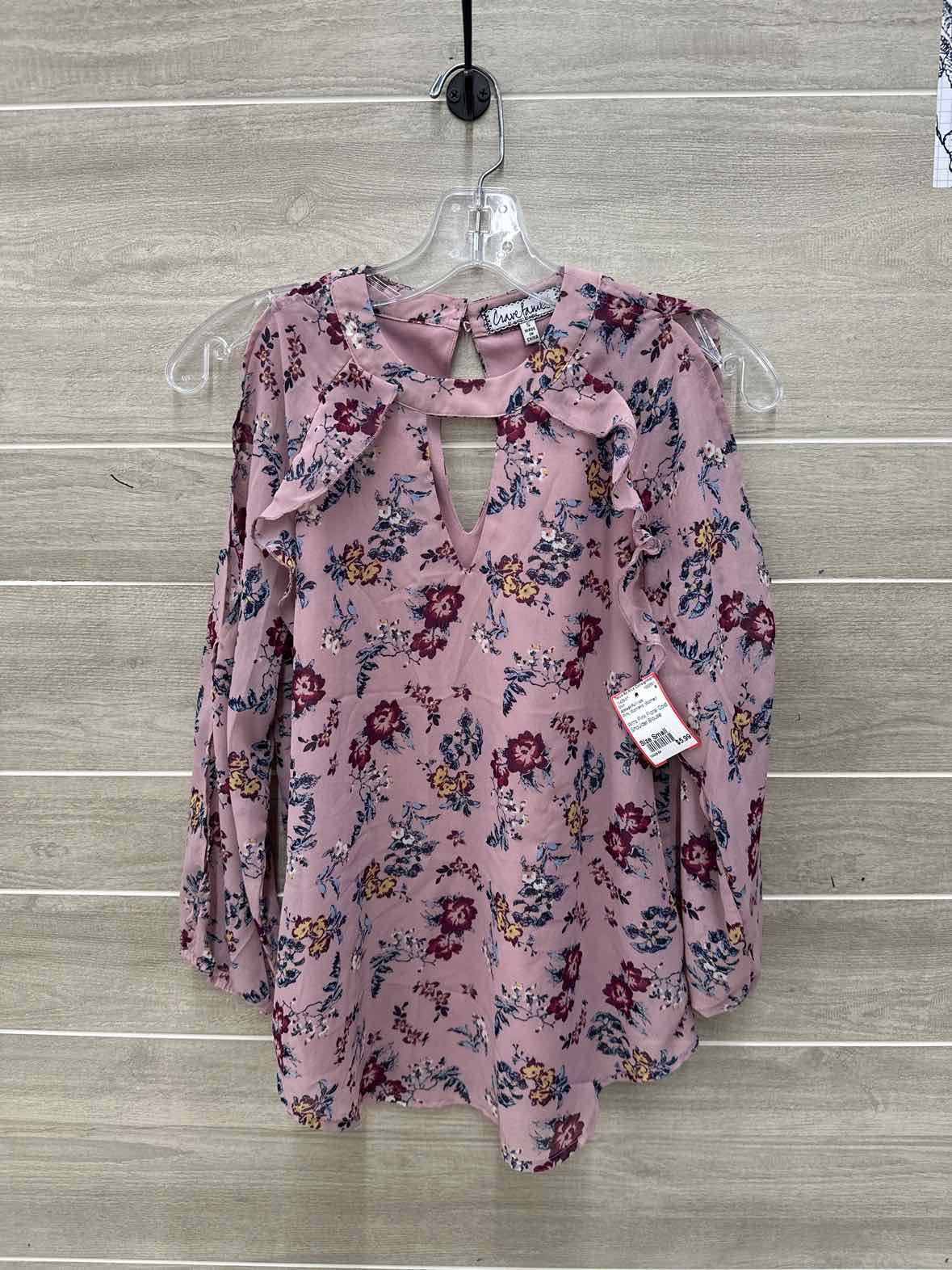 Almost Famous Pink Womens Women Size Small Shirt