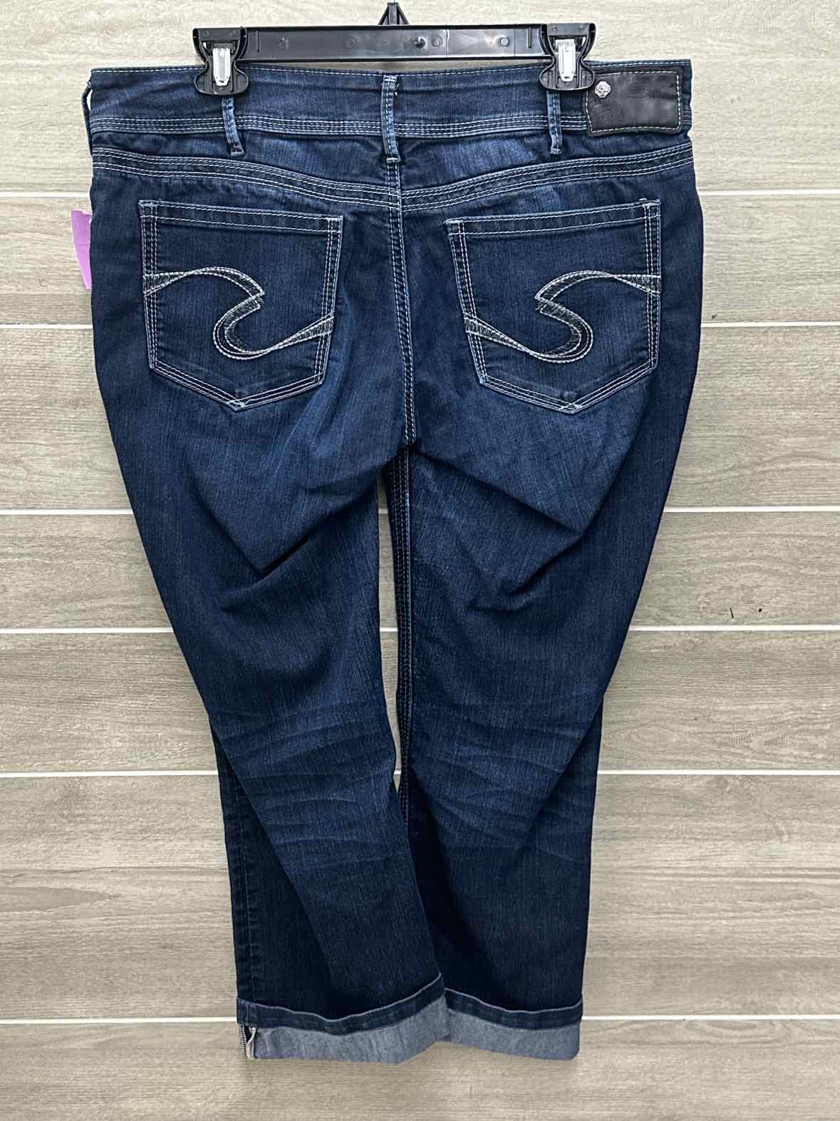 Silver Blue Womens Size 12/14 Jeans