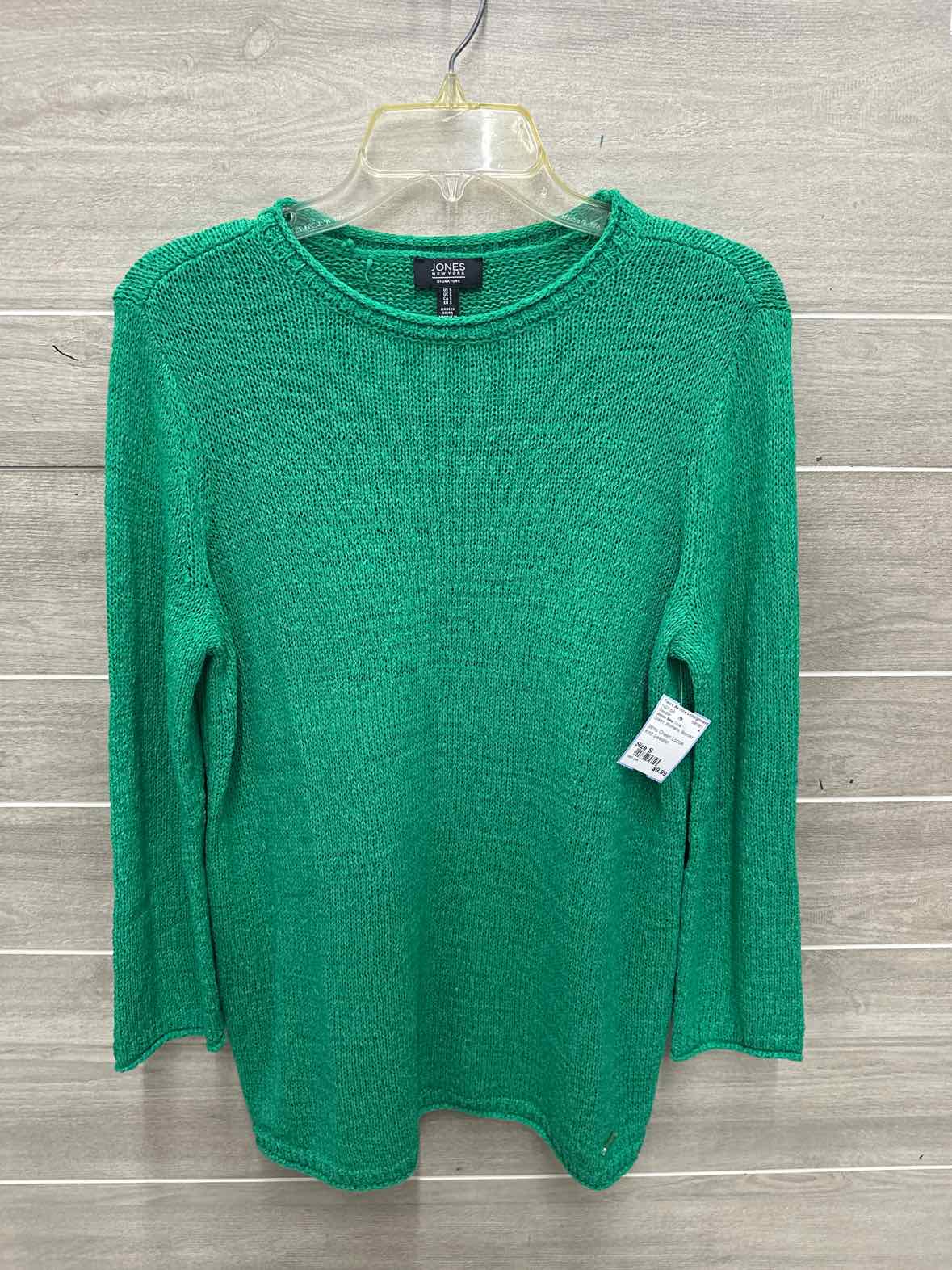 Jones New York Size S Green Womens Sweater