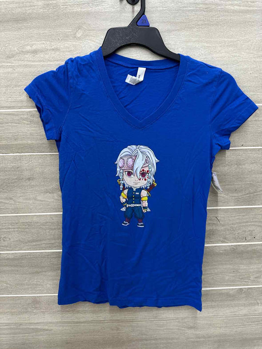 Blue Junior Size Small Shirt