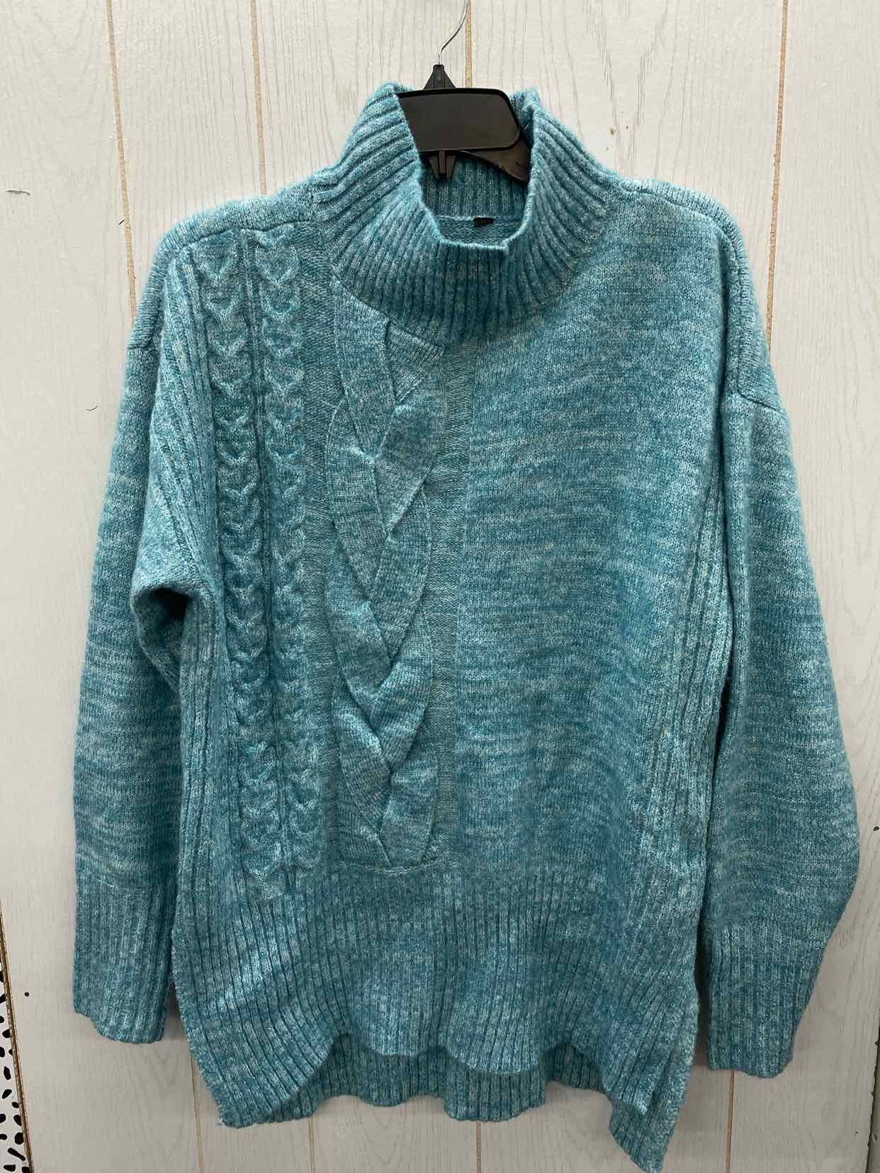 Teal Womens Size L Sweater
