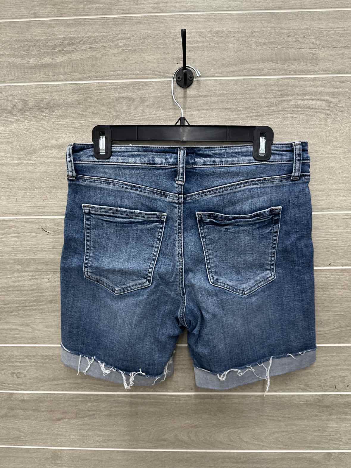 Silver Size 6 Blue Womens Shorts